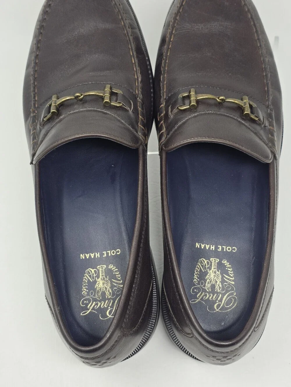 Cole Haan Men's Pinch Maine Classics Brown Loafers C27985 Size 13 M Pre-owned